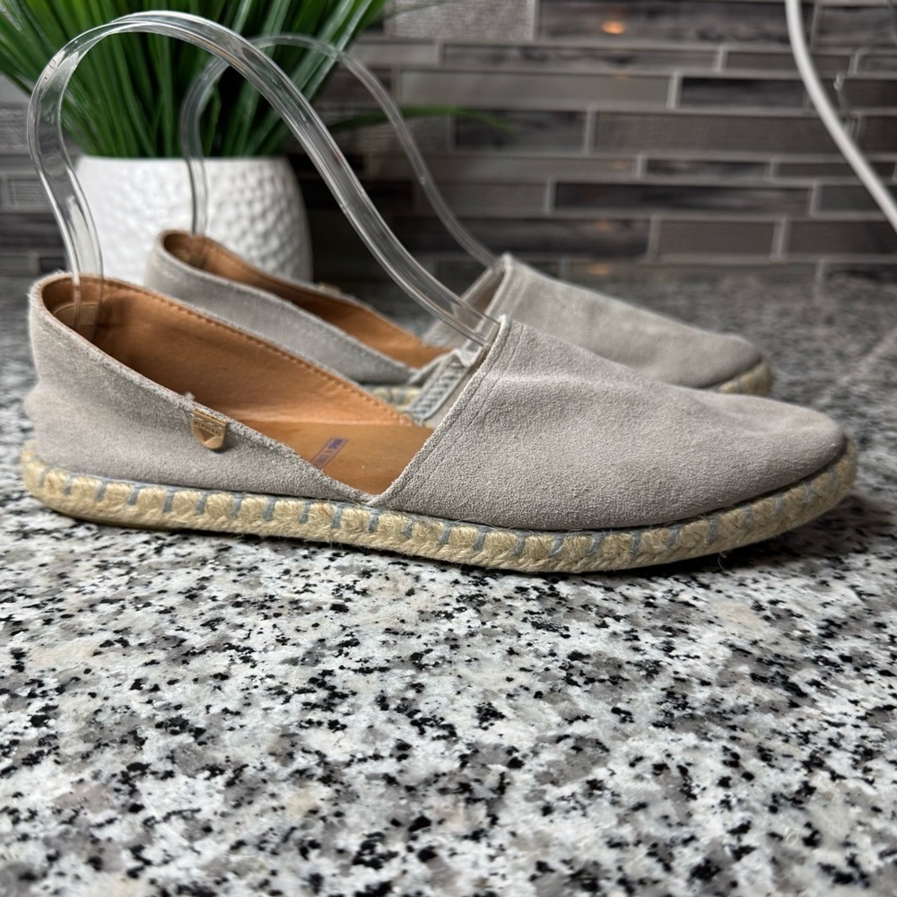 Verbenas | Espadrilles Carmen Serraje Piedra Slip On Shoe Size 8